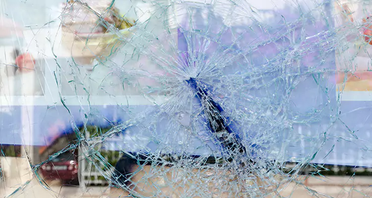 Cracked Glass Balcony Door Repair in Palm Coast, FL