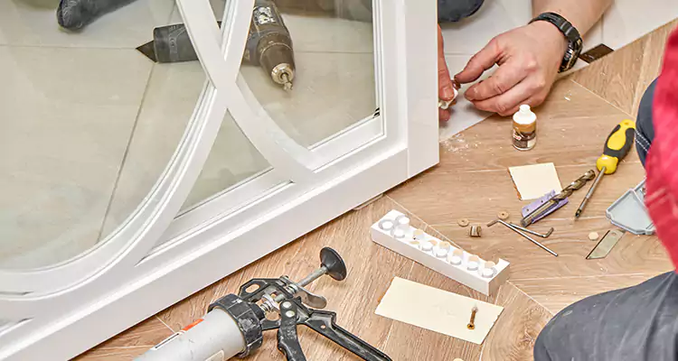 Interior Patio Door Casing Repair in Palm Coast, FL