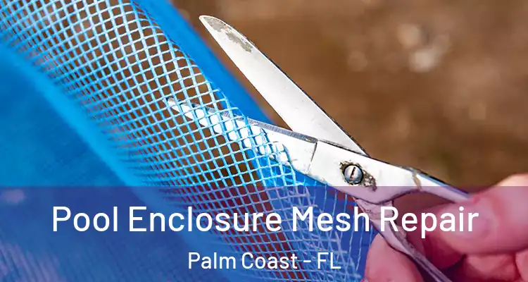  Pool Enclosure Mesh Repair Palm Coast - FL